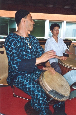 Nasser Saidani et Chantal