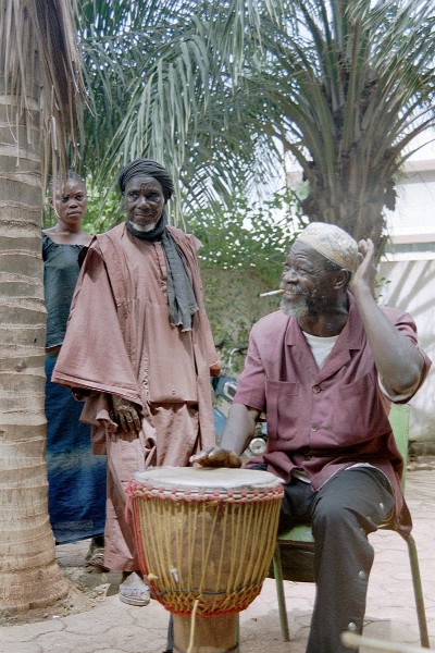 Didier Patris - FESTIP 2003 de Bamako - Le matre malien Sga Sidib.