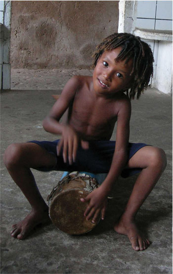 Ronaldhinho, le petit percussionniste