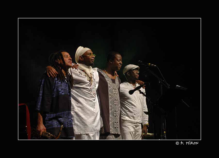 Leandro Saint-Hill, Omar Sosa, Childo Tomas, Julio Barreto. Photo by  Didier Pron